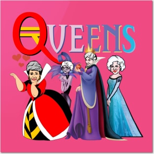 Golden Queens Posters and Art
